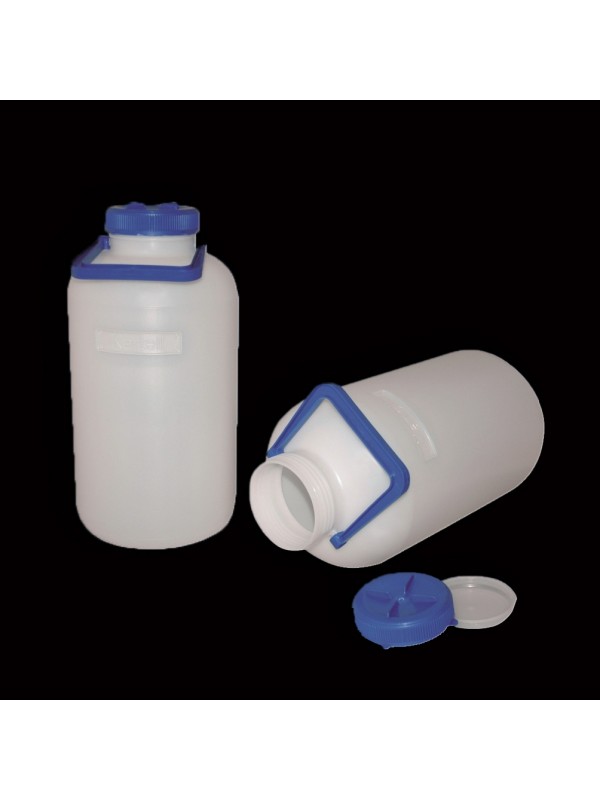 Bidón de plástico de boca ancha (PE-HD, 100 Lt, dos asas laterales, grifo  integrado : : Industria, empresas y ciencia